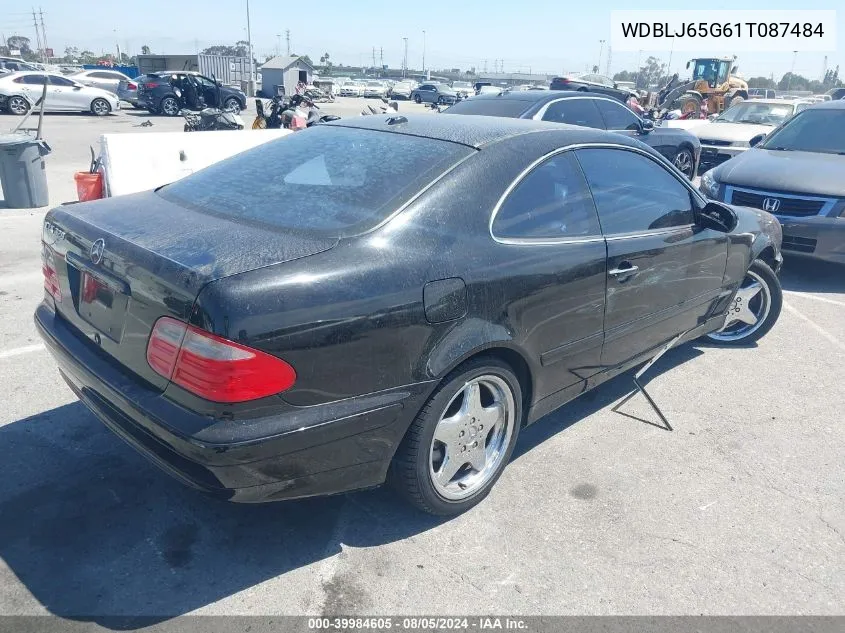 WDBLJ65G61T087484 2001 Mercedes-Benz Clk 320