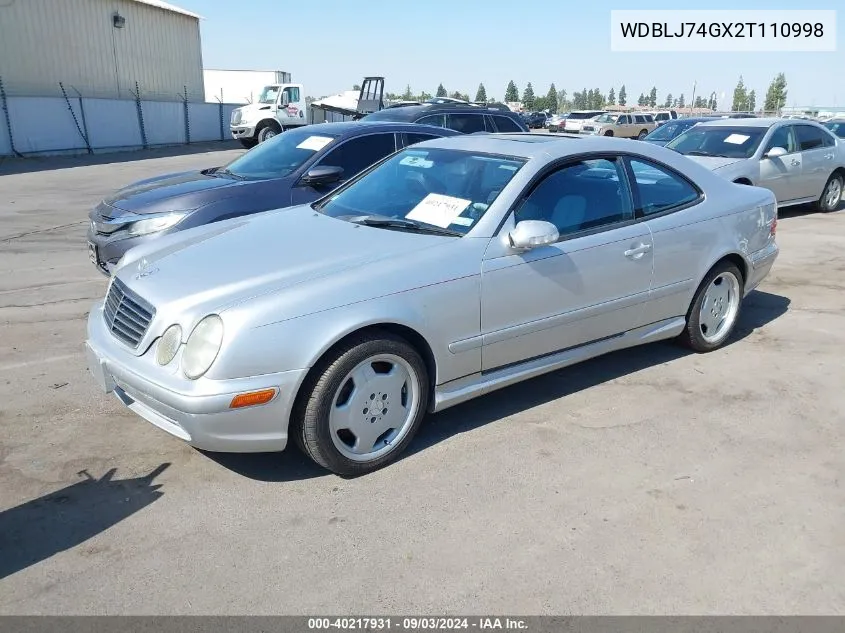 WDBLJ74GX2T110998 2002 Mercedes-Benz Clk-Class Amg