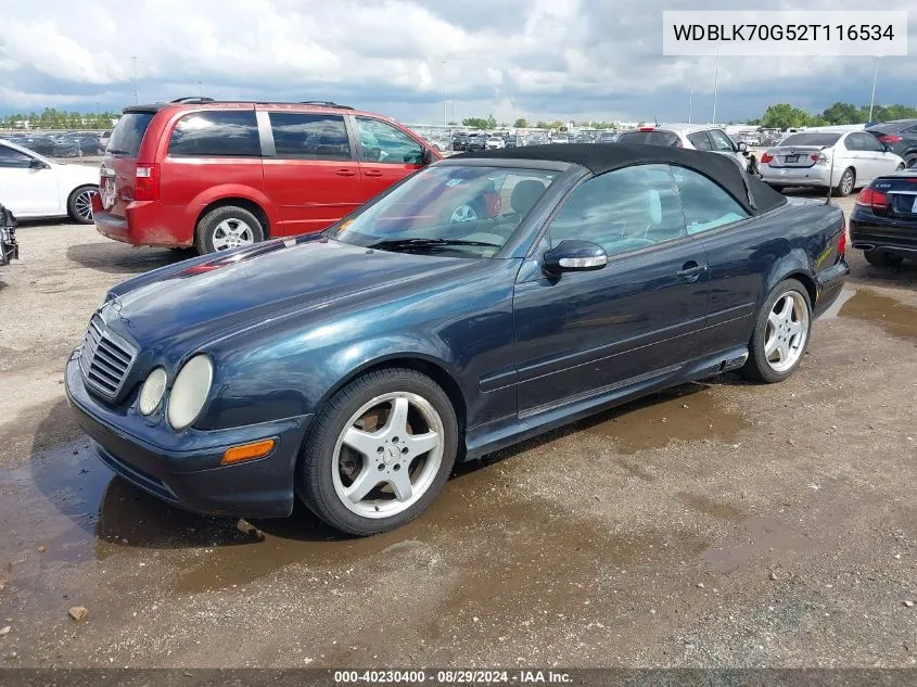 WDBLK70G52T116534 2002 Mercedes-Benz Clk 430