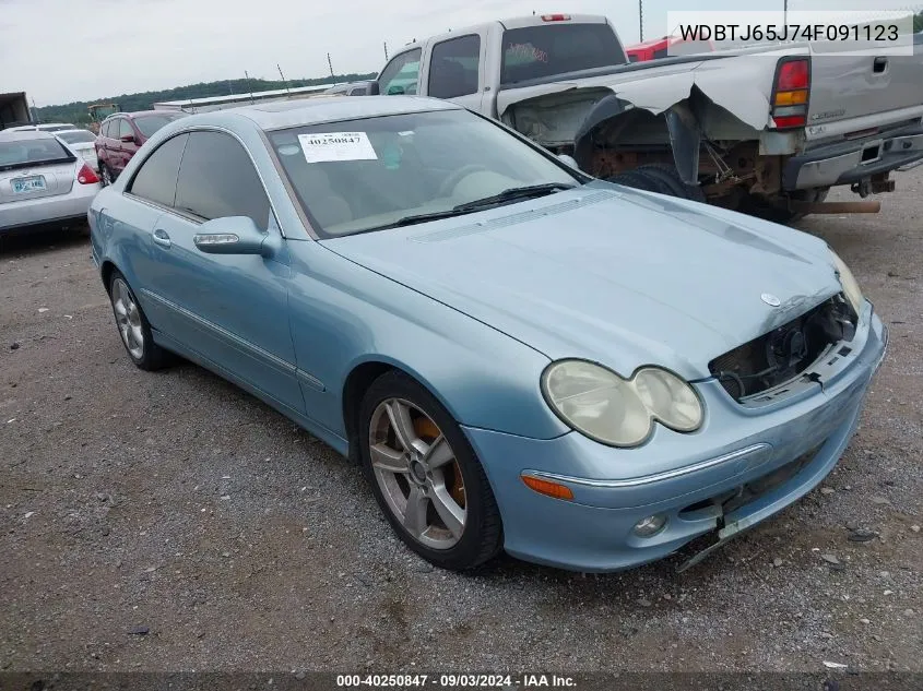 WDBTJ65J74F091123 2004 Mercedes-Benz Clk 320