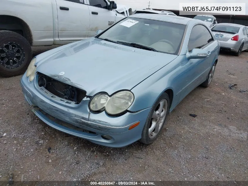 WDBTJ65J74F091123 2004 Mercedes-Benz Clk 320