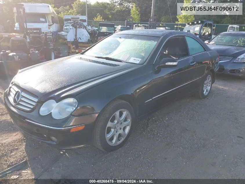 WDBTJ65J64F090612 2004 Mercedes-Benz Clk 320