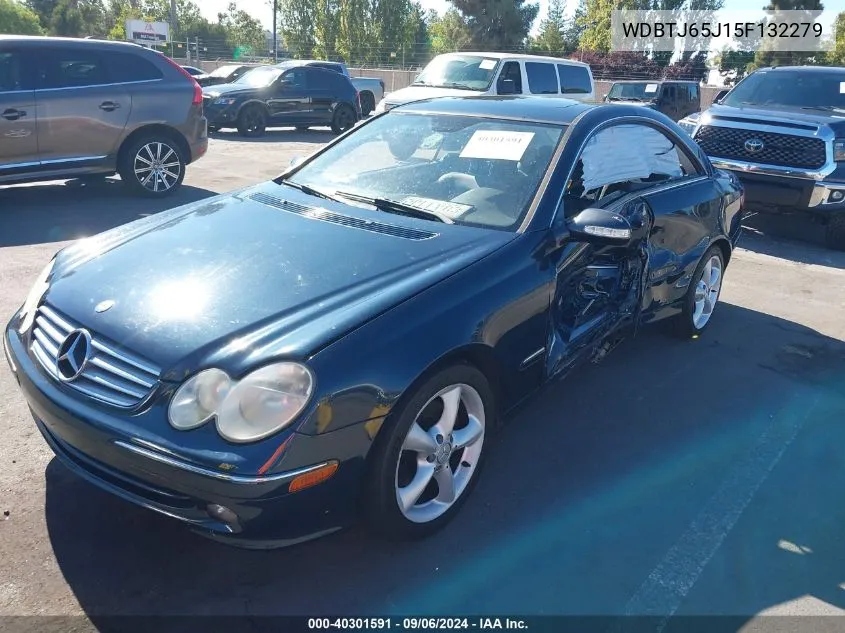 WDBTJ65J15F132279 2005 Mercedes-Benz Clk 320