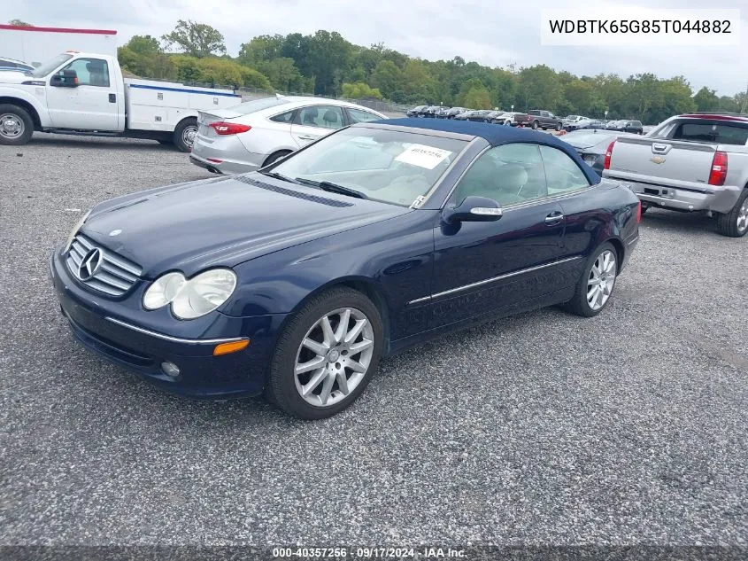 WDBTK65G85T044882 2005 Mercedes-Benz Clk 320