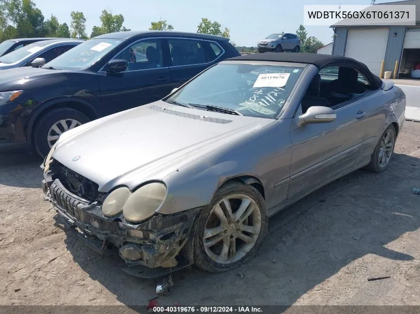 WDBTK56GX6T061371 2006 Mercedes-Benz Clk 350 350