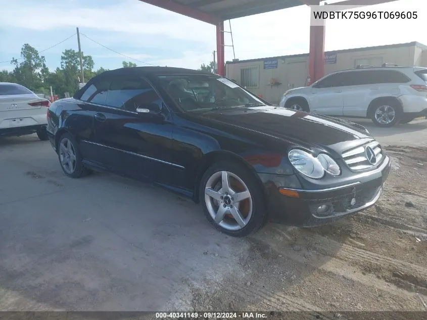 WDBTK75G96T069605 2006 Mercedes-Benz Clk 500