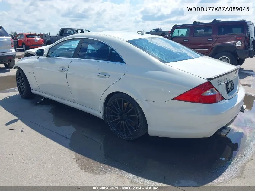 WDDDJ77X87A089045 2007 Mercedes-Benz Cls 63 Amg