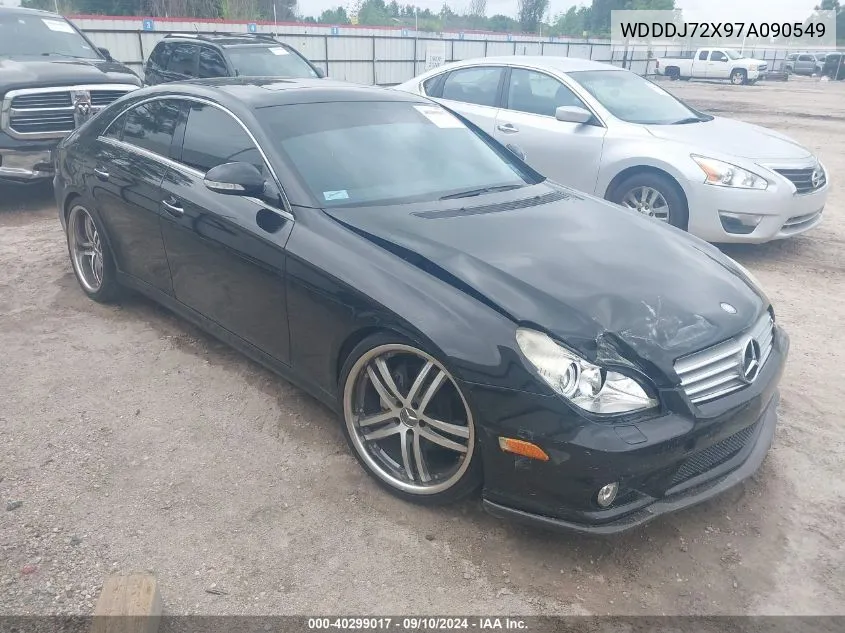 2007 Mercedes-Benz Cls 550 VIN: WDDDJ72X97A090549 Lot: 40299017