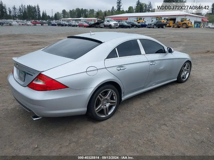 WDDDJ72X27A084642 2007 Mercedes-Benz Cls 550