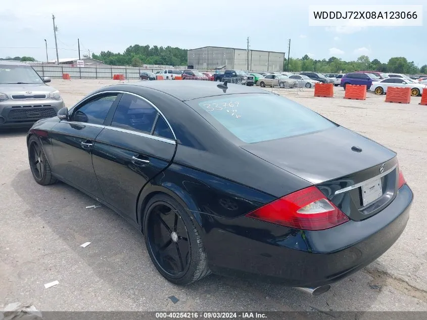 WDDDJ72X08A123066 2008 Mercedes-Benz Cls 550