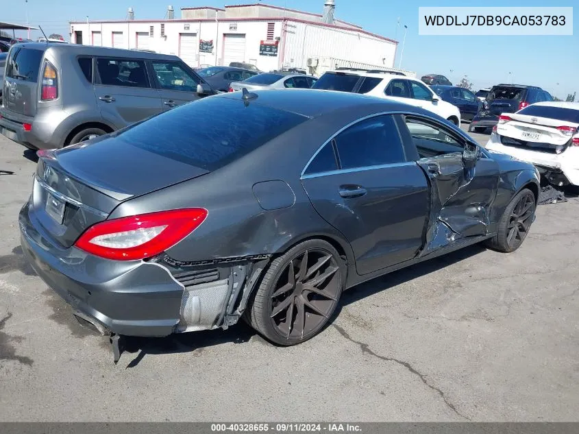 2012 Mercedes-Benz Cls 550 VIN: WDDLJ7DB9CA053783 Lot: 40328655