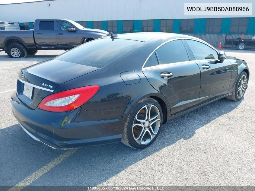 2013 Mercedes-Benz Cls 550 4Matic VIN: WDDLJ9BB5DA088966 Lot: 11995835