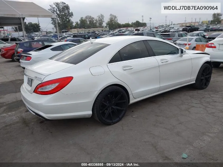 2014 Mercedes-Benz Cls 550 VIN: WDDLJ7DB7EA090964 Lot: 40336885