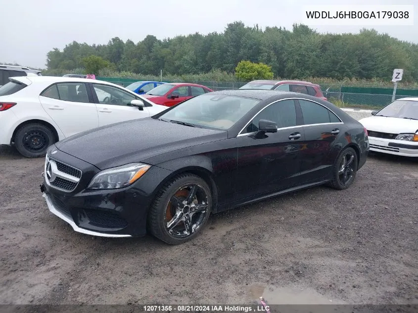 WDDLJ6HB0GA179038 2016 Mercedes-Benz Cls