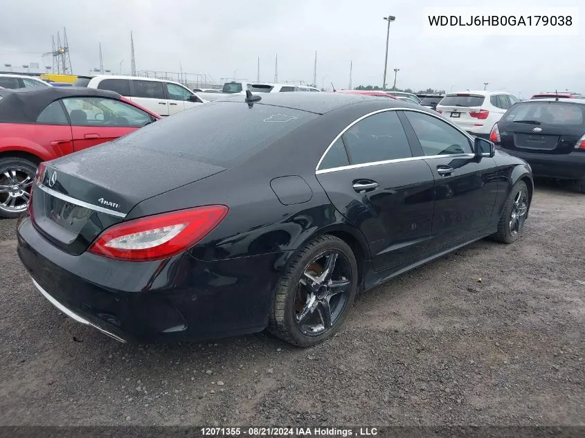 WDDLJ6HB0GA179038 2016 Mercedes-Benz Cls