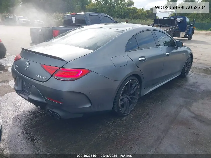 2020 Mercedes-Benz Amg Cls 53 4Matic VIN: WDD2J6BB9LA052304 Lot: 40335161