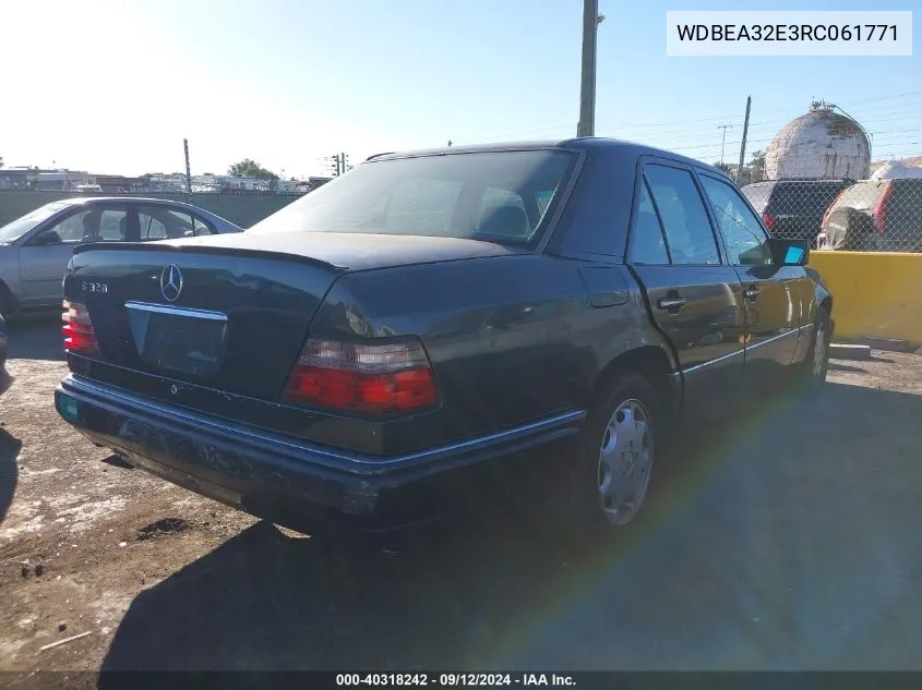 1994 Mercedes-Benz E 320 VIN: WDBEA32E3RC061771 Lot: 40318242