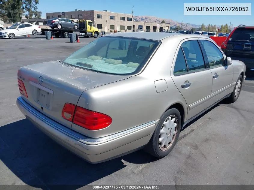 WDBJF65HXXA726052 1999 Mercedes-Benz E 320