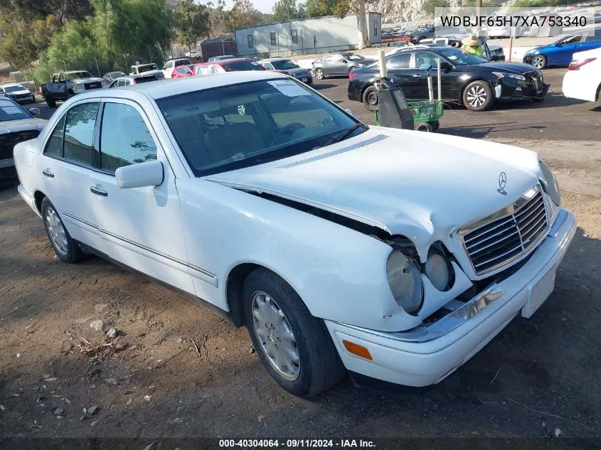 1999 Mercedes-Benz E 320 VIN: WDBJF65H7XA753340 Lot: 40304064