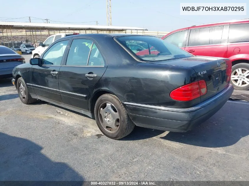 WDBJF7OH3XAB70295 1999 Mercedes-Benz E-Class