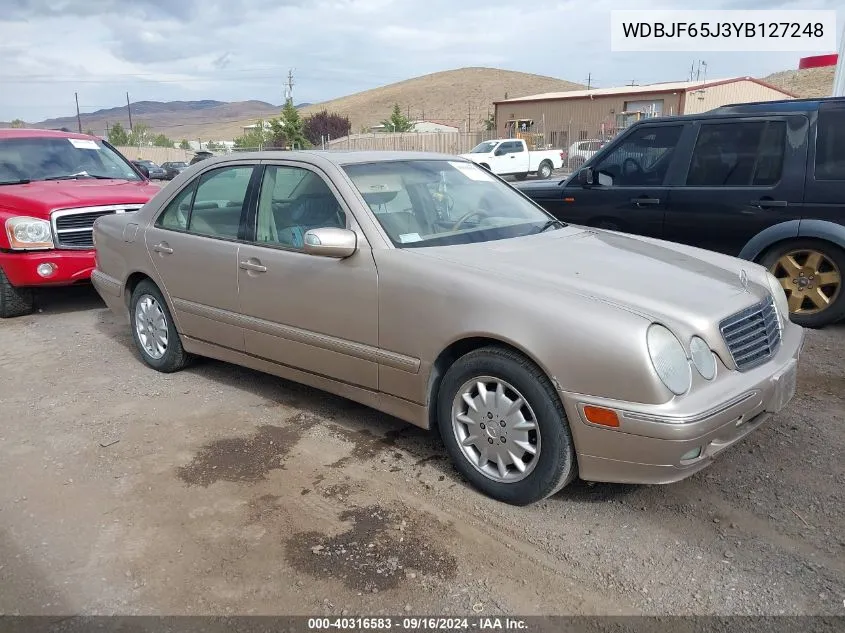 WDBJF65J3YB127248 2000 Mercedes-Benz E 320