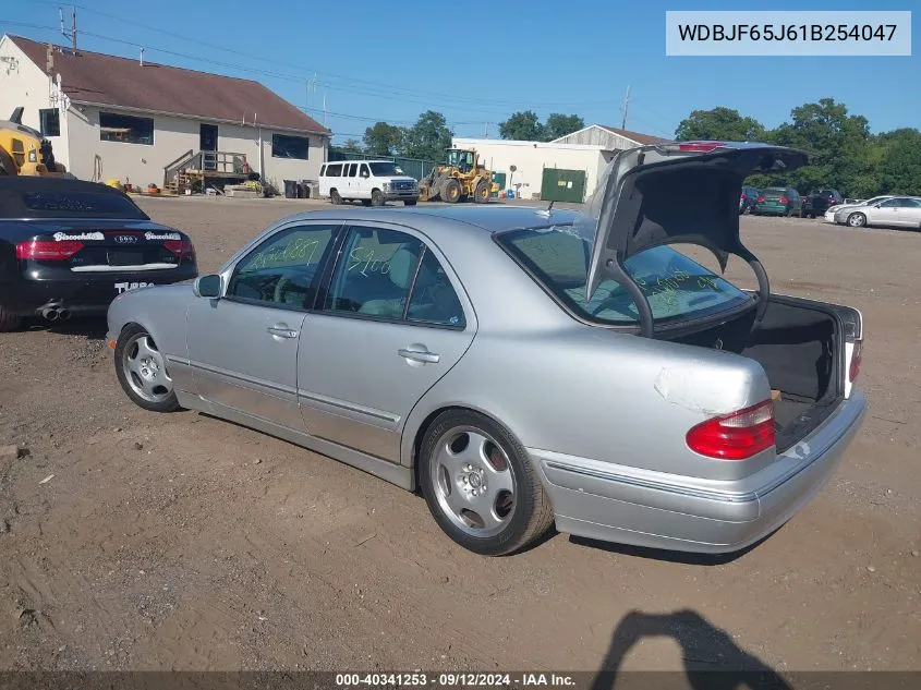 2001 Mercedes-Benz E 320 VIN: WDBJF65J61B254047 Lot: 40341253