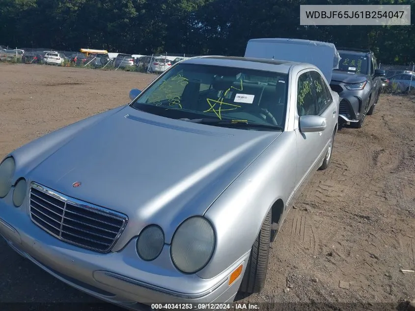 2001 Mercedes-Benz E 320 VIN: WDBJF65J61B254047 Lot: 40341253