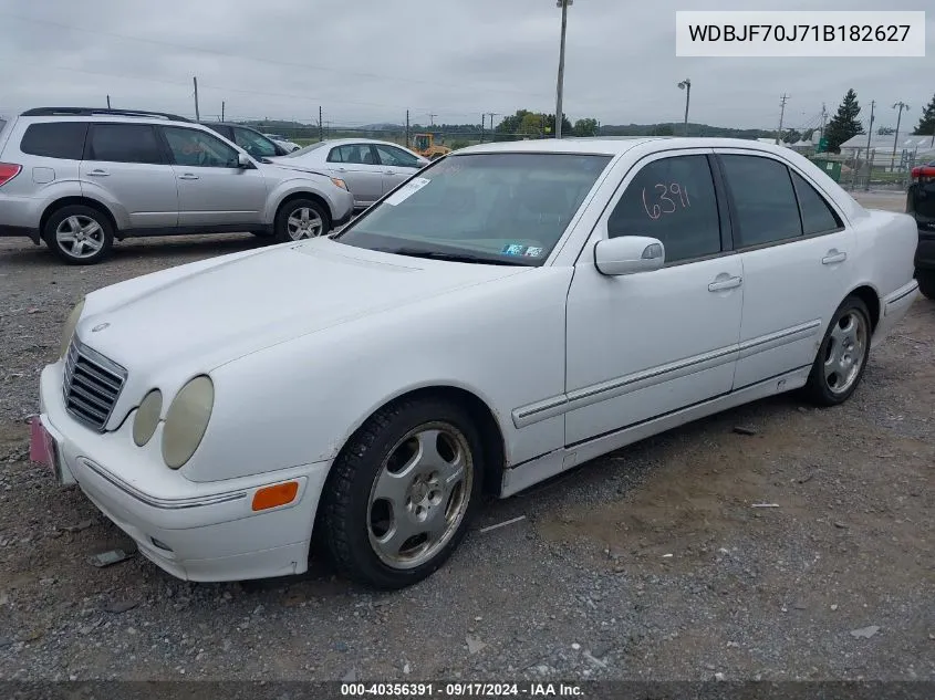 2001 Mercedes-Benz E 430 VIN: WDBJF70J71B182627 Lot: 40356391