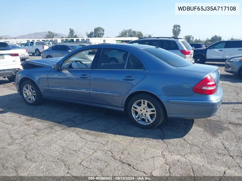 WDBUF65J35A717108 2005 Mercedes-Benz E 320