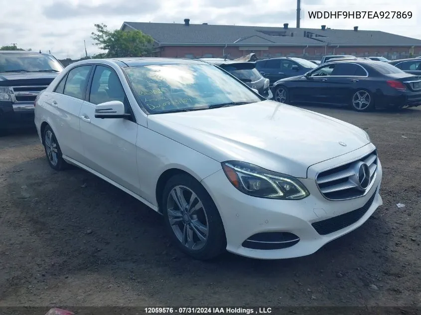 WDDHF9HB7EA927869 2014 Mercedes-Benz E-Class