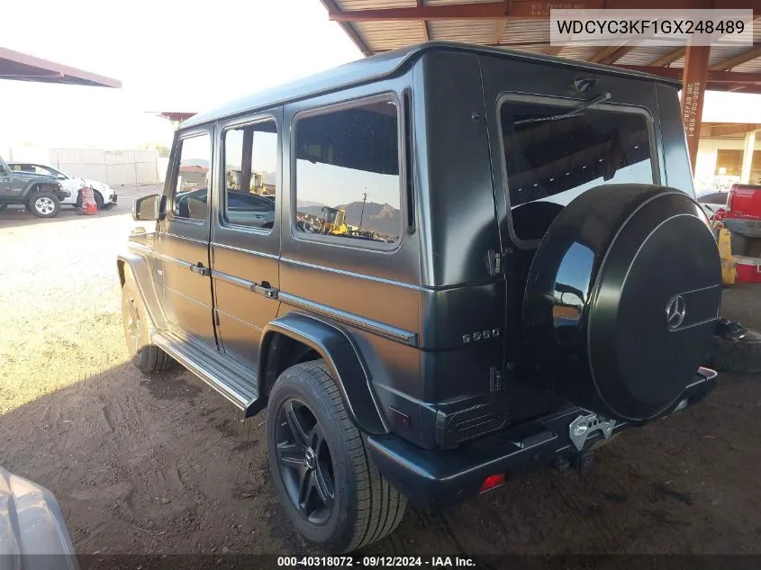 WDCYC3KF1GX248489 2016 Mercedes-Benz G 550 550