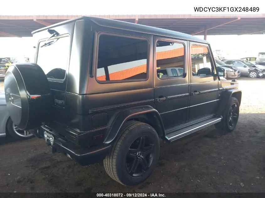 WDCYC3KF1GX248489 2016 Mercedes-Benz G 550 550