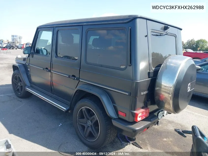 WDCYC3KFXHX262988 2017 Mercedes-Benz G 550 550