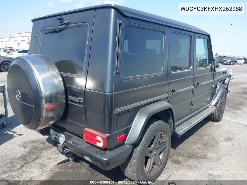 WDCYC3KFXHX262988 2017 Mercedes-Benz G 550 550