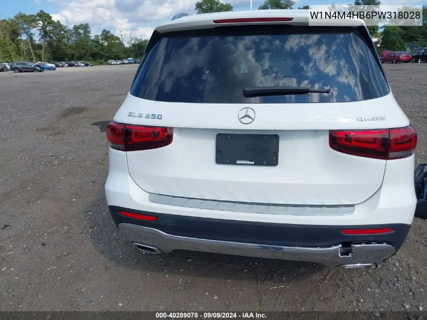 W1N4M4HB6PW318028 2023 Mercedes-Benz Glb 250 4Matic