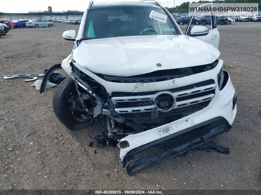 W1N4M4HB6PW318028 2023 Mercedes-Benz Glb 250 4Matic