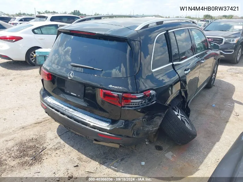 W1N4M4HB0RW37421 2024 Mercedes-Benz Glb 250 250 4Matic