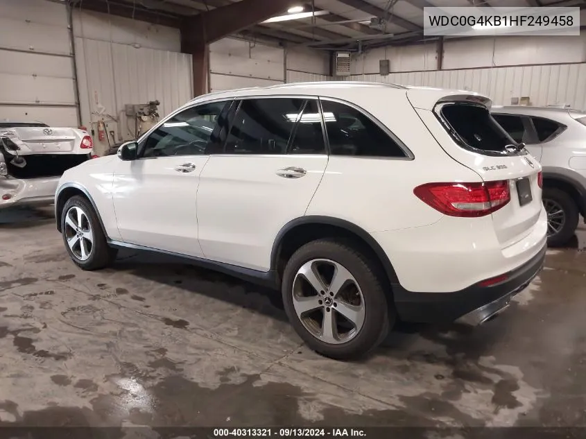 WDC0G4KB1HF249458 2017 Mercedes-Benz Glc 300 4Matic