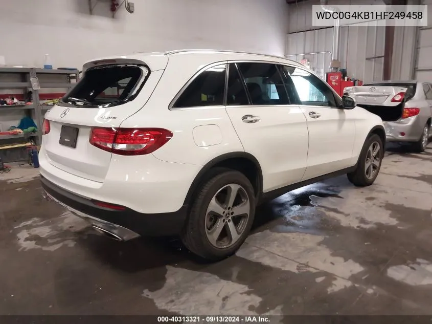 WDC0G4KB1HF249458 2017 Mercedes-Benz Glc 300 4Matic