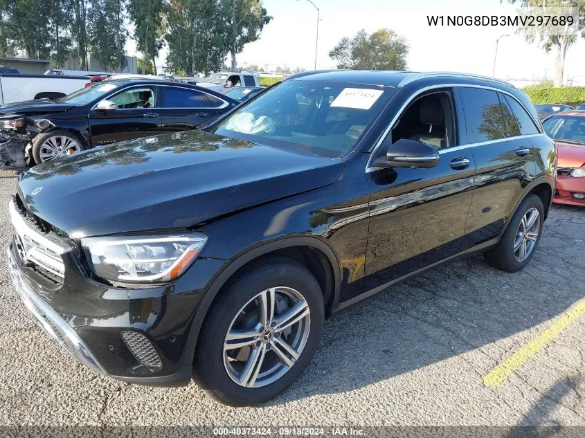 2021 Mercedes-Benz Glc 300 VIN: W1N0G8DB3MV297689 Lot: 40373424