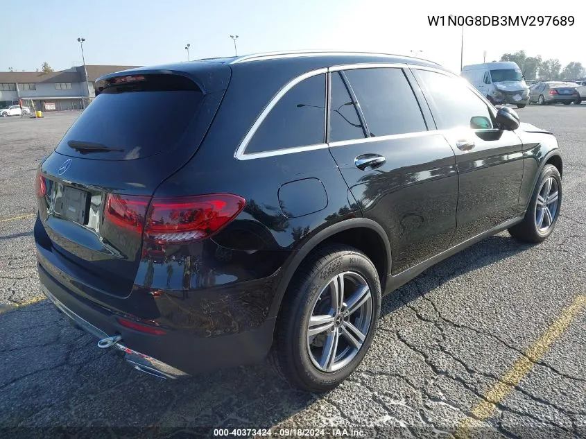 W1N0G8DB3MV297689 2021 Mercedes-Benz Glc 300