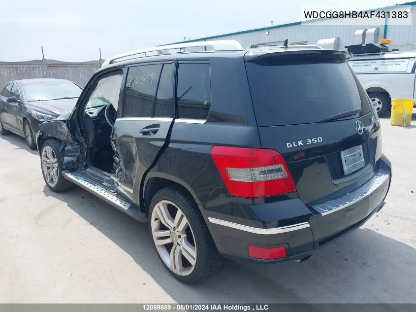 WDCGG8HB4AF431383 2010 Mercedes-Benz Glk-Class