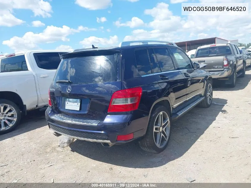 WDCGG5GB9BF646520 2011 Mercedes-Benz Glk 350 350