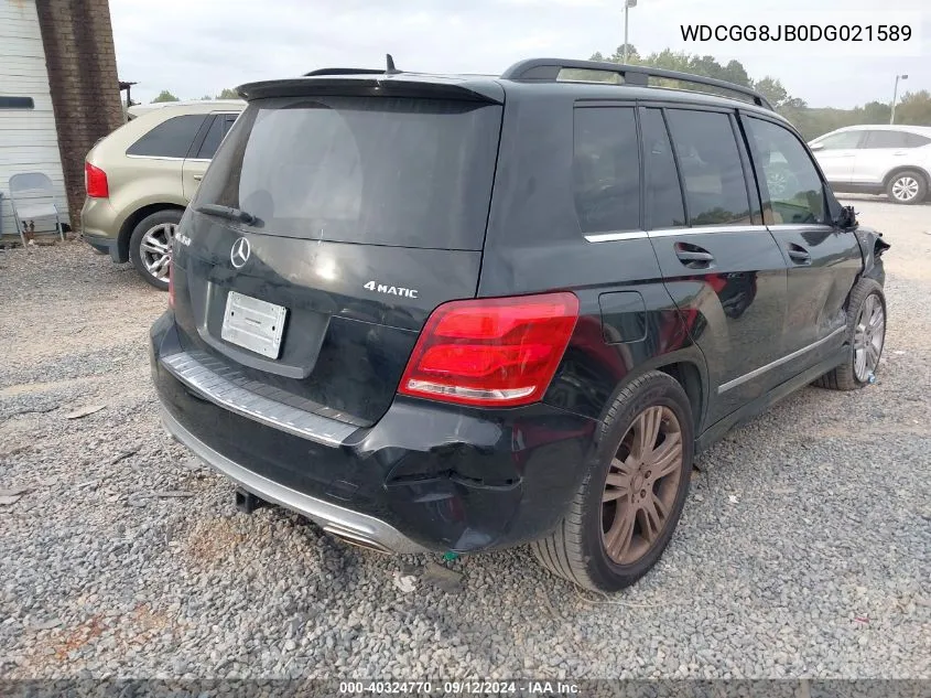 WDCGG8JB0DG021589 2013 Mercedes-Benz Glk 350 350 4Matic