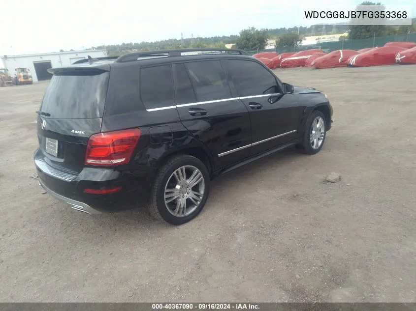 WDCGG8JB7FG353368 2015 Mercedes-Benz Glk 350 4Matic