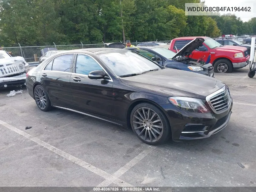 WDDUG8CB4FA196462 2015 Mercedes-Benz S 550