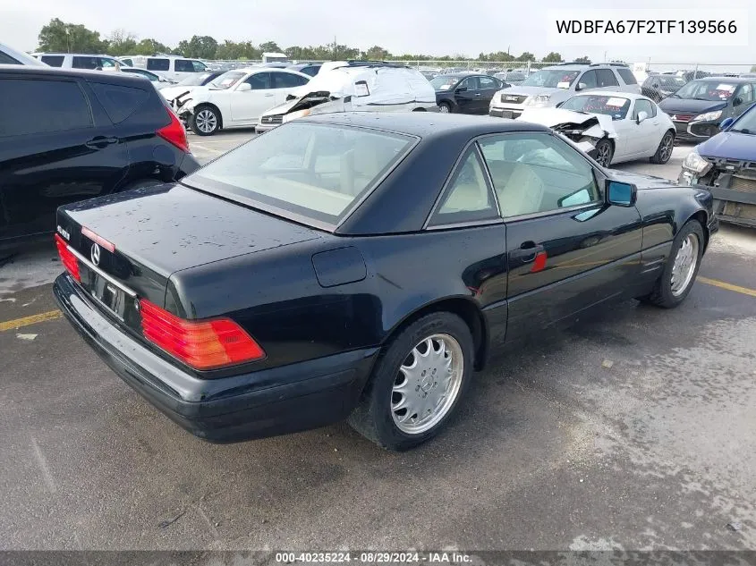 WDBFA67F2TF139566 1996 Mercedes-Benz Sl 500