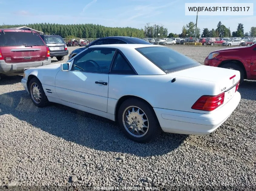 1996 Mercedes-Benz Sl 320 VIN: WDBFA63F1TF133117 Lot: 40286614