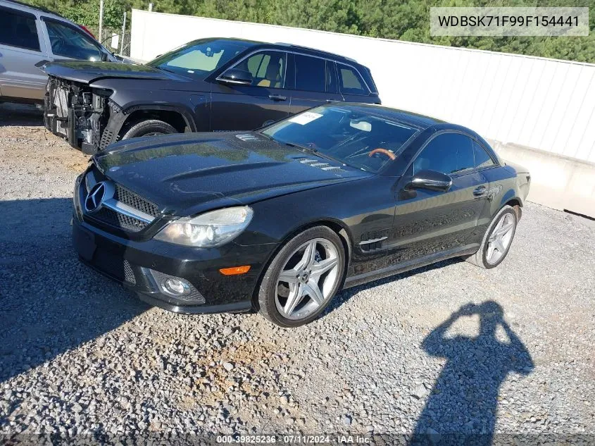 WDBSK71F99F154441 2009 Mercedes-Benz Sl 550