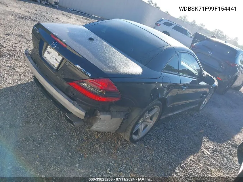 WDBSK71F99F154441 2009 Mercedes-Benz Sl 550